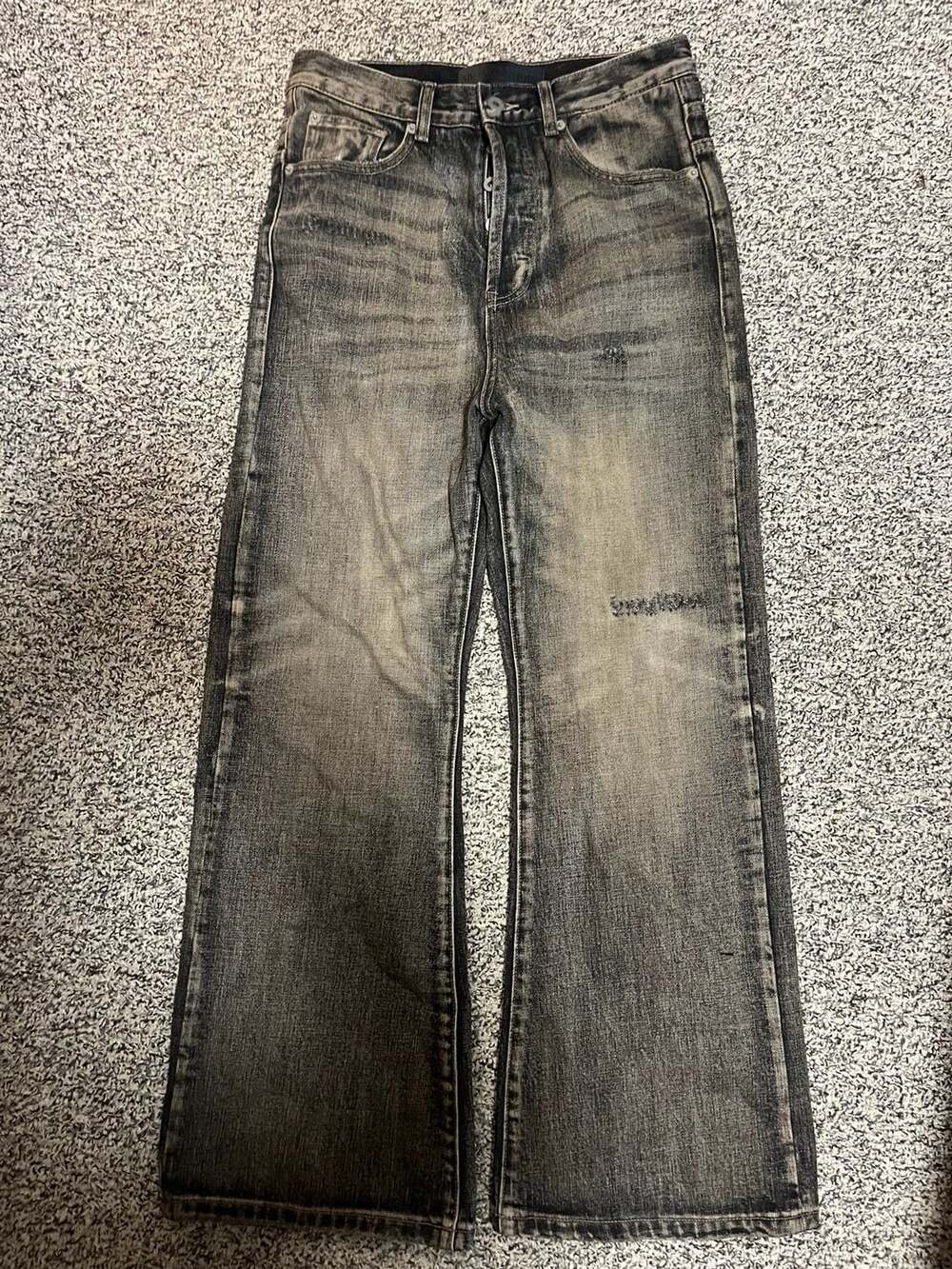 No/Faith Studios Denim Jeans Size S Solar Flare Fade